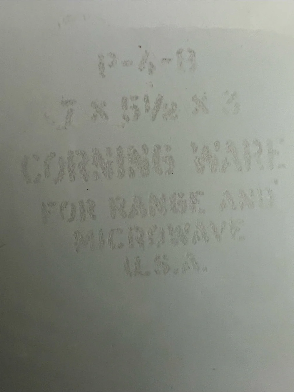 Vintage Corning Ware P-4-B  7”x5 1/2”x3” - Le Persil La Sauge 1970'S